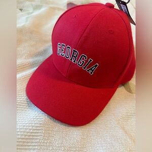 NWT Georgia chokolid ball cap